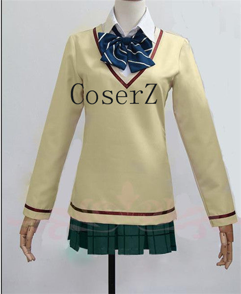 The Anonymous Noise Arisugawa Nino Suguri Miou Cosplay Costume