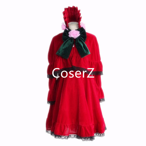 Anime Rozen Maiden Reiner Rubin Cosplay Costume Halloween Costume