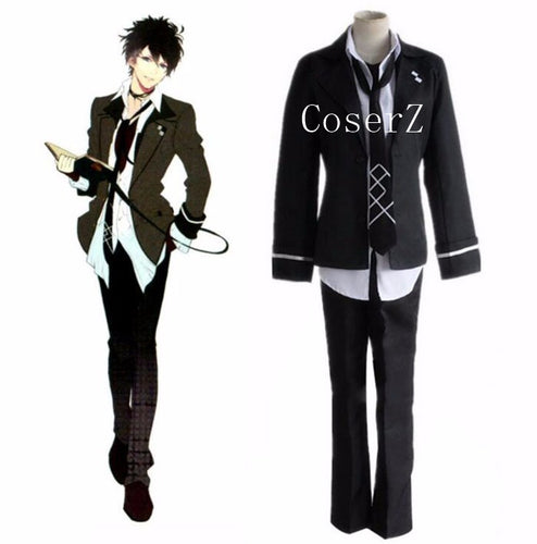 Black Butler Kuroshitsuji Sebastian Uniform Cosplay Halloween Costume –  Coserz