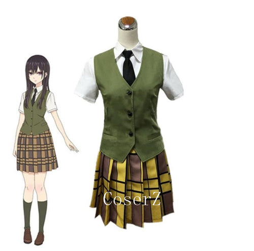 Anime Citrus  Aihara Mei Cosplay Costume  School Uniforms Halloween Costume