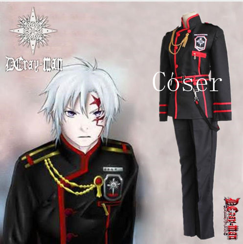 Anime D.Gray-man Allen Walker Role Cosplay Costume Halloween Costum