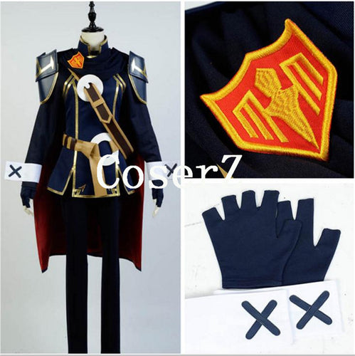 Fire Emblem Awakening Fates Lucina Battle Suit Cosplay Costume