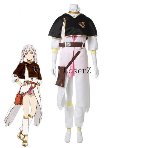 Anime Black Clover Noell Silva Women Cosplay Costume Halloween Costume