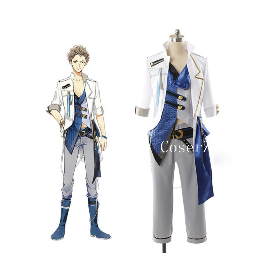 Tsukiuta July Fuduki Kai Cosplay Costume Halloween Costume