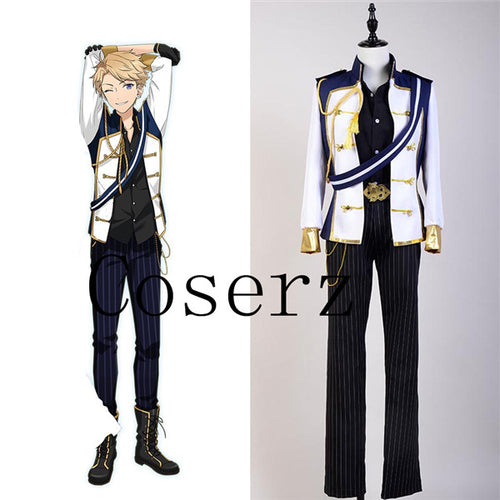 Ensemble Stars Idol Unit Knights Arashi Narukami Full Cosplay Costume