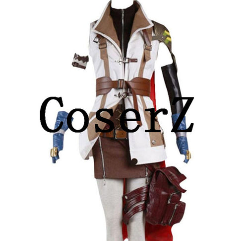 Final Fantasy  XIII FF 13 Lightning Cosplay Costume Halloween Costume Cosplay