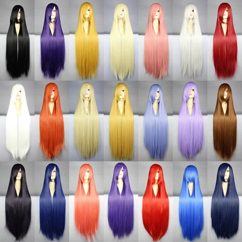Long Straigh WigAnime Cosplay  Top Quality Wig for Sale