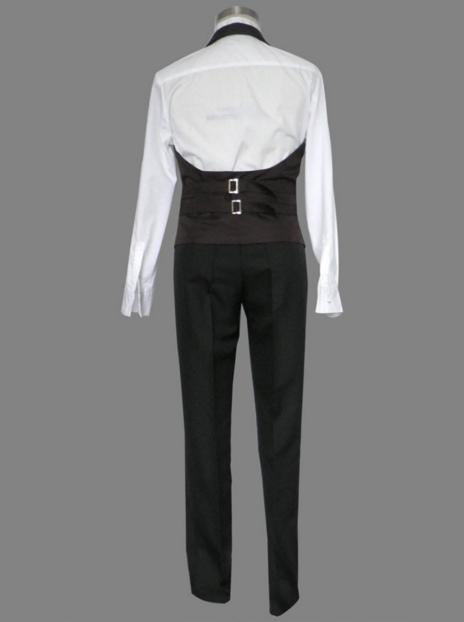 Black Butler Kuroshitsuji Sebastian Uniform Cosplay Halloween Costume –  Coserz