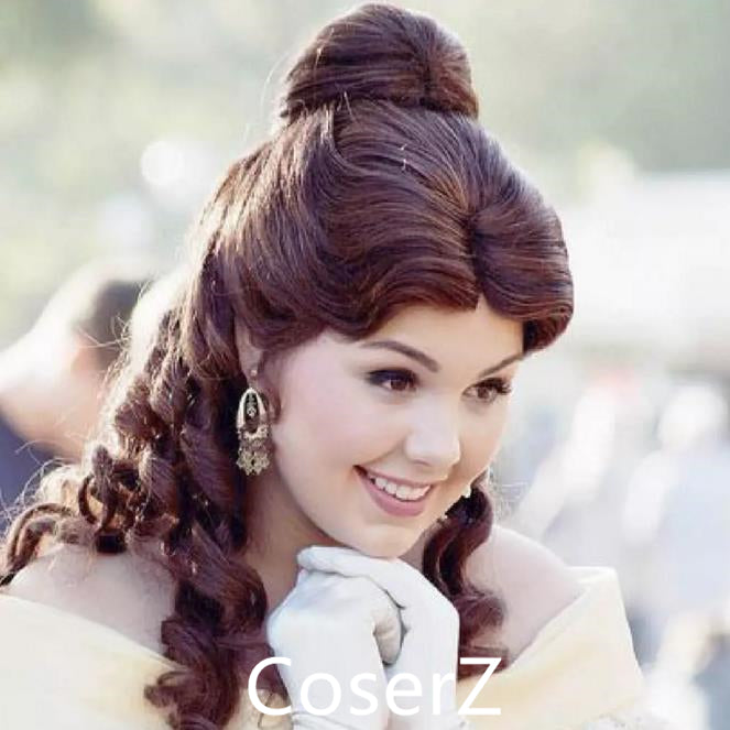 princess belle hair and makeup