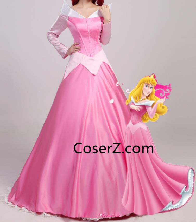 Disney Princess Sleeping Beauty Aurora Pink Dress Red Rose Money Bank -  NWOT!