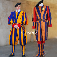 Custom Made Carnival Switzerland Soldiers Costume Cosplay Costume Swiss Guard Costume