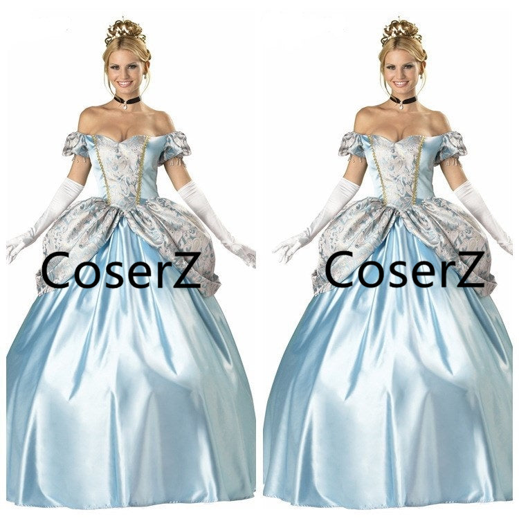 KK7 Deluxe Cinderella Princess Girls Fairy Tales Book Week Fancy Dress  Costume | eBay