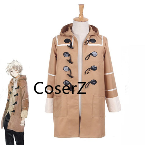 Anime Cosplay No.6 Cosplay Costume, Khaki Cosplay Costume Shion Costume with Parka Jacket