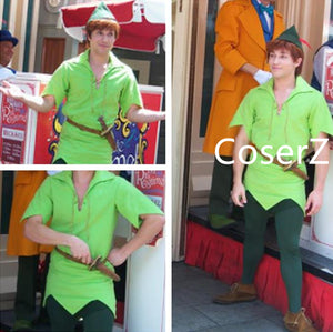 Peter Pan Costume, Peter Pan Cosplay Costume for Adults