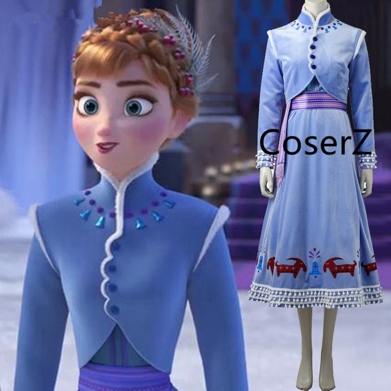 Olaf's frozen hotsell adventure anna dress