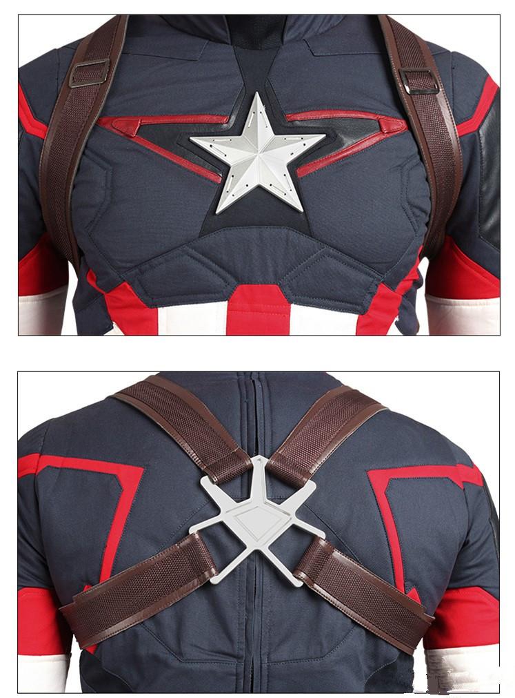 Captain America 3 Civil War Steven Rogers Cosplay Costume Captain Amer –  Coserz